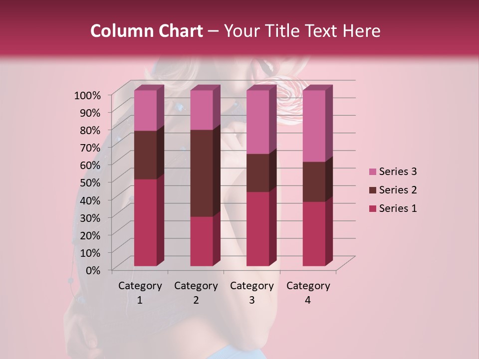 Pinup Female Woman PowerPoint Template