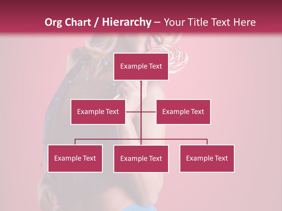 Pinup Female Woman PowerPoint Template