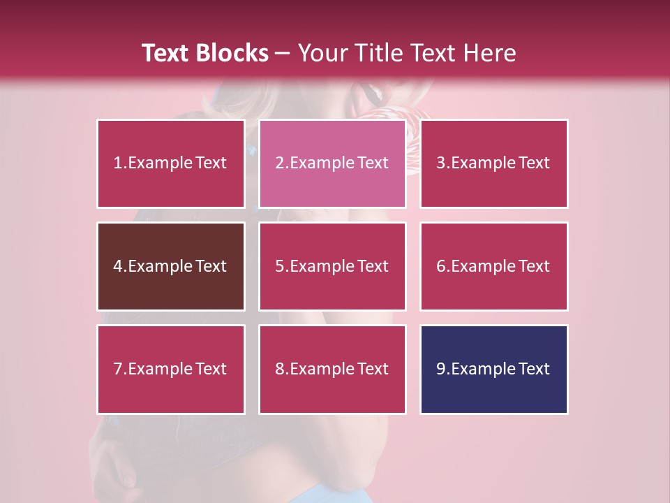 Pinup Female Woman PowerPoint Template