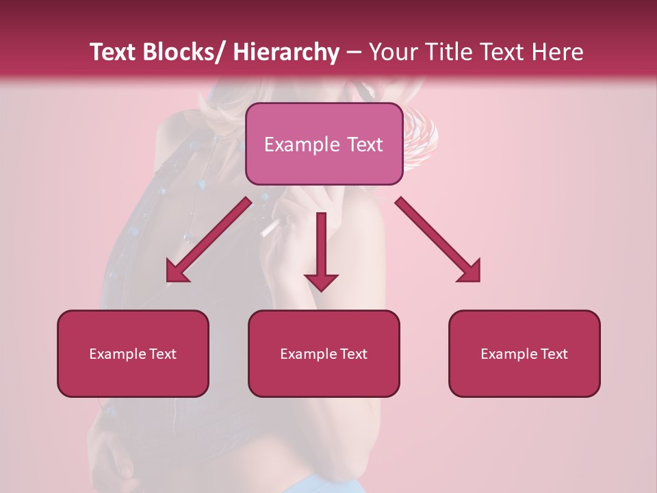 Pinup Female Woman PowerPoint Template