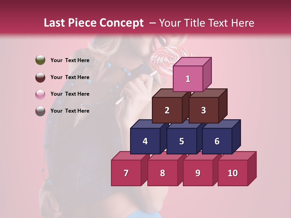 Pinup Female Woman PowerPoint Template