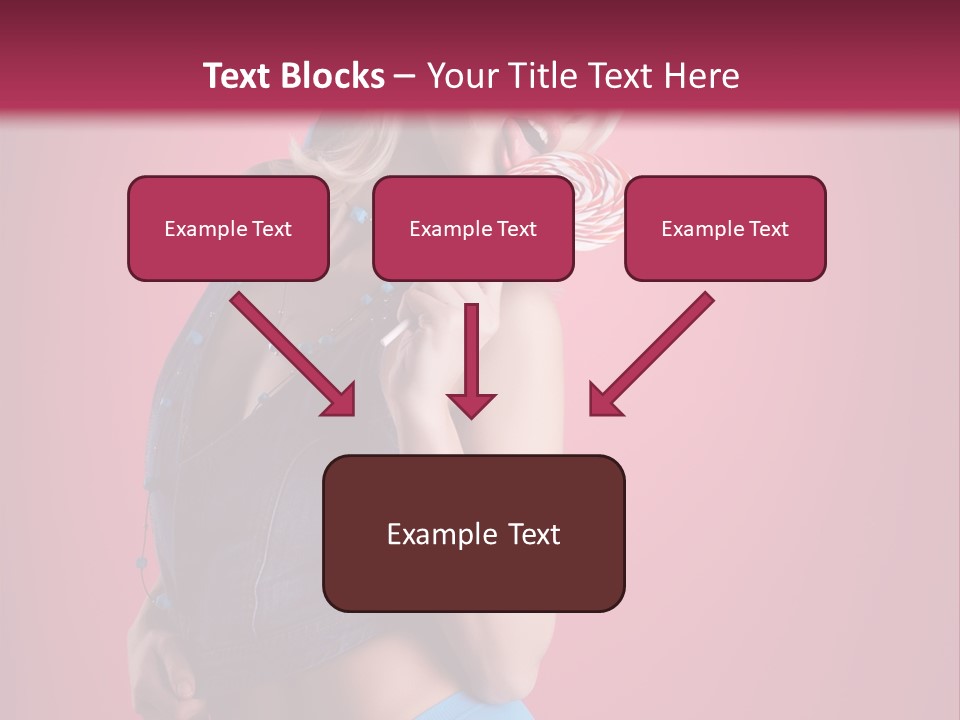 Pinup Female Woman PowerPoint Template