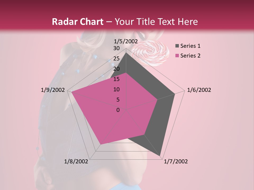 Pinup Female Woman PowerPoint Template