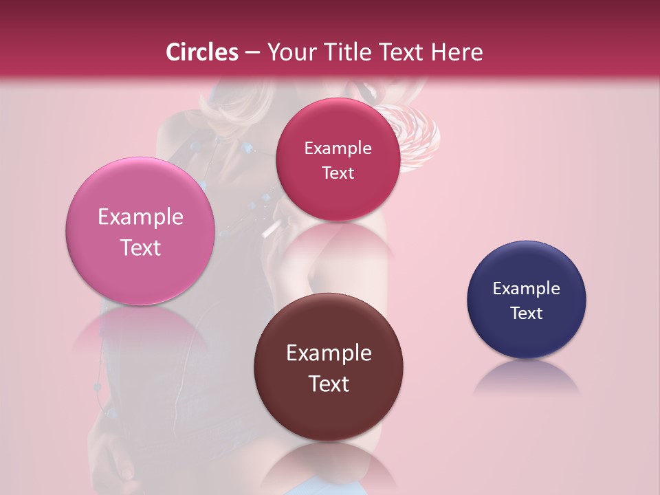 Pinup Female Woman PowerPoint Template