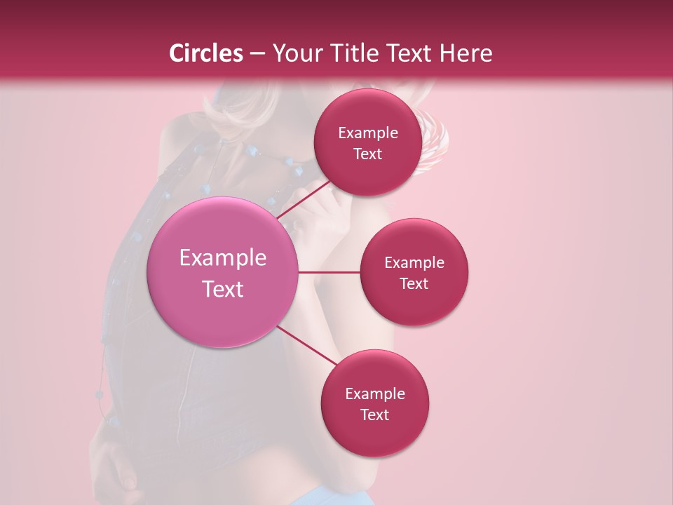 Pinup Female Woman PowerPoint Template