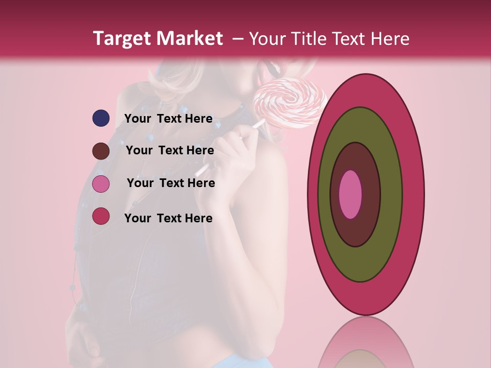 Pinup Female Woman PowerPoint Template