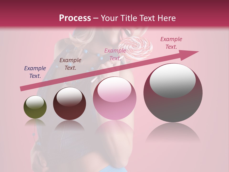 Pinup Female Woman PowerPoint Template