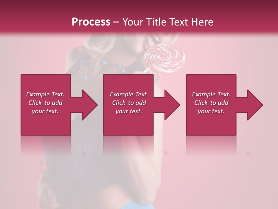 Pinup Female Woman PowerPoint Template