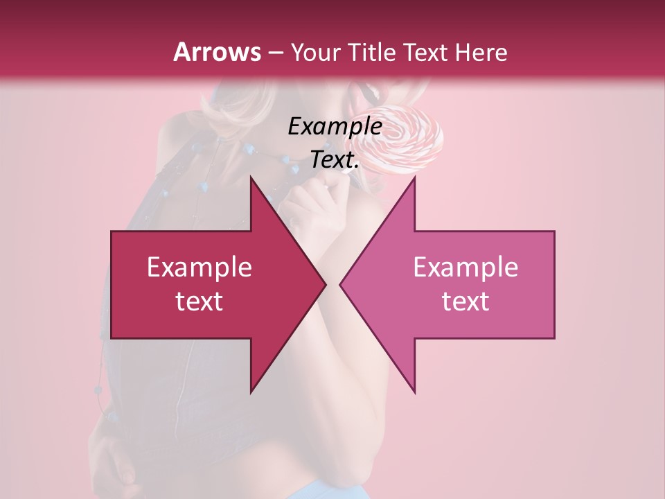 Pinup Female Woman PowerPoint Template