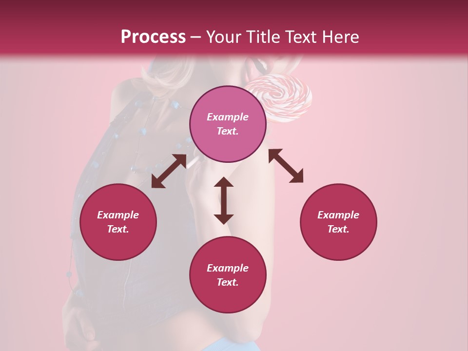 Pinup Female Woman PowerPoint Template