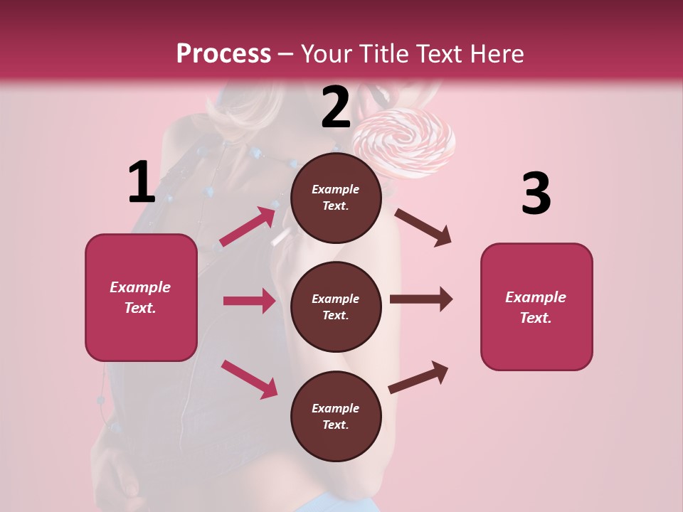 Pinup Female Woman PowerPoint Template