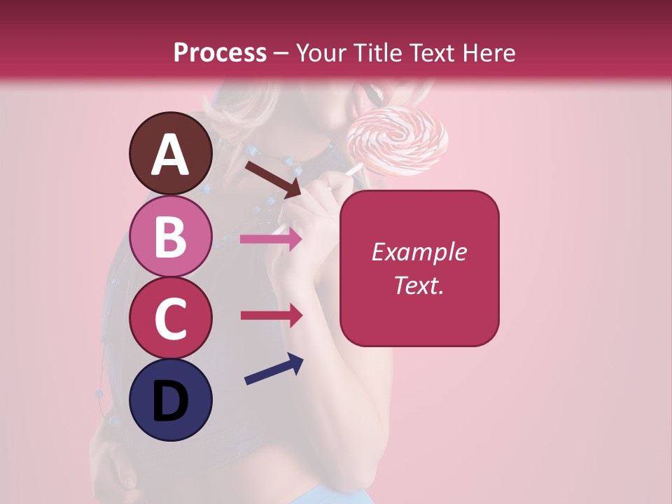 Pinup Female Woman PowerPoint Template