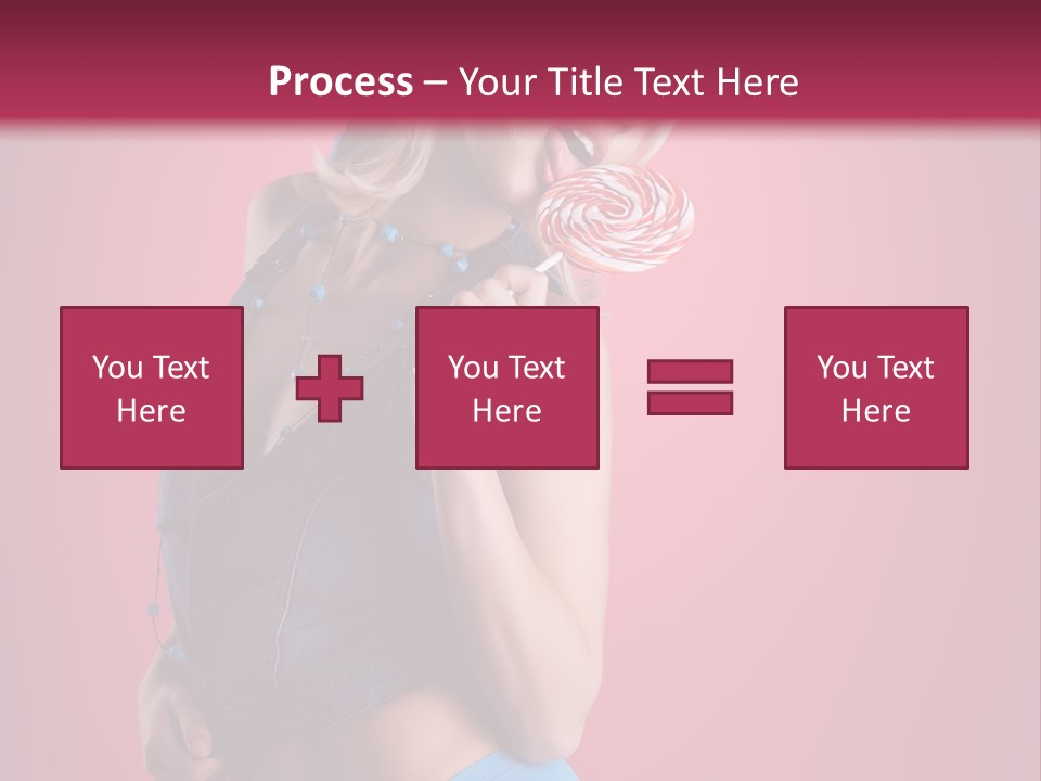 Pinup Female Woman PowerPoint Template