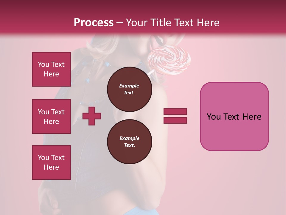 Pinup Female Woman PowerPoint Template