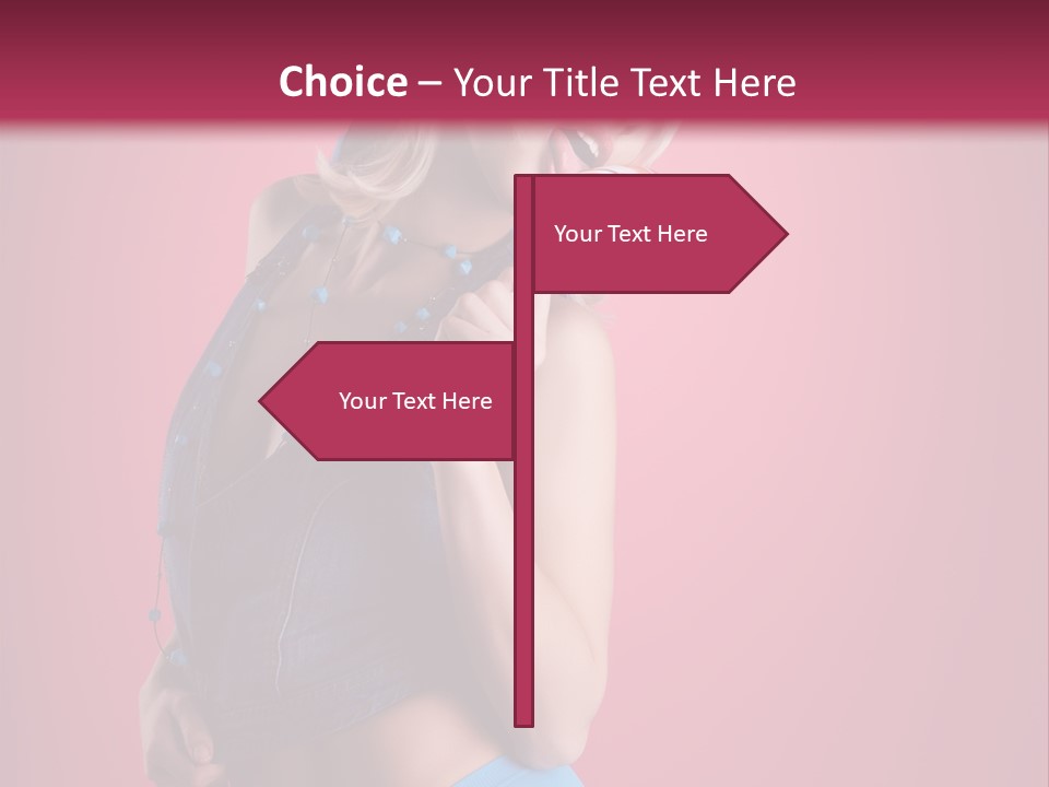 Pinup Female Woman PowerPoint Template