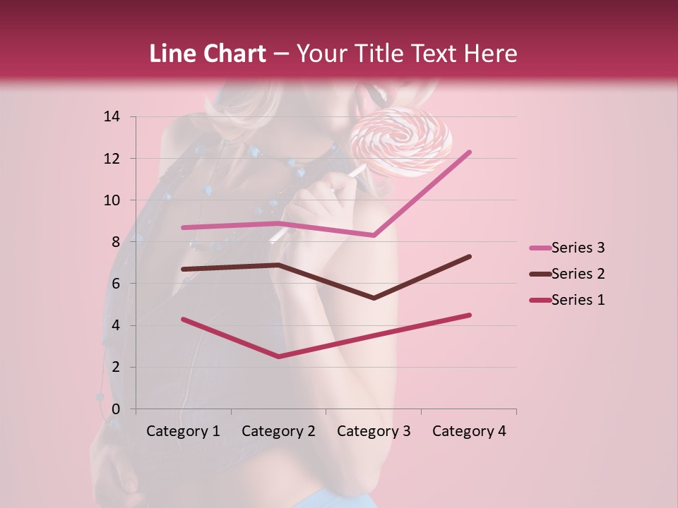Pinup Female Woman PowerPoint Template