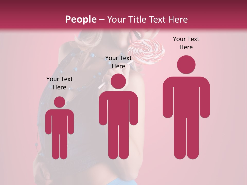 Pinup Female Woman PowerPoint Template