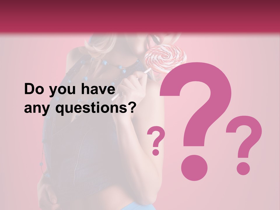 Pinup Female Woman PowerPoint Template