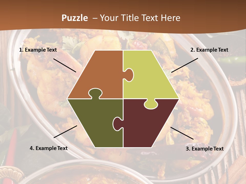 Closeup Korai Orient PowerPoint Template