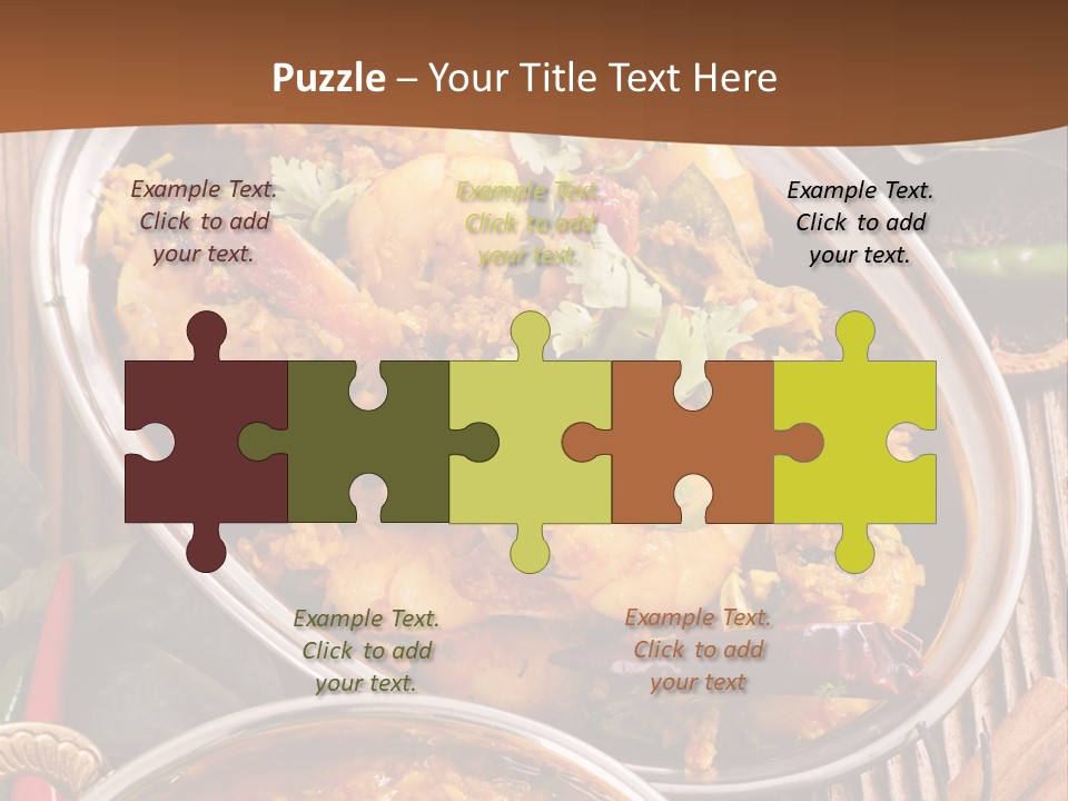 Closeup Korai Orient PowerPoint Template