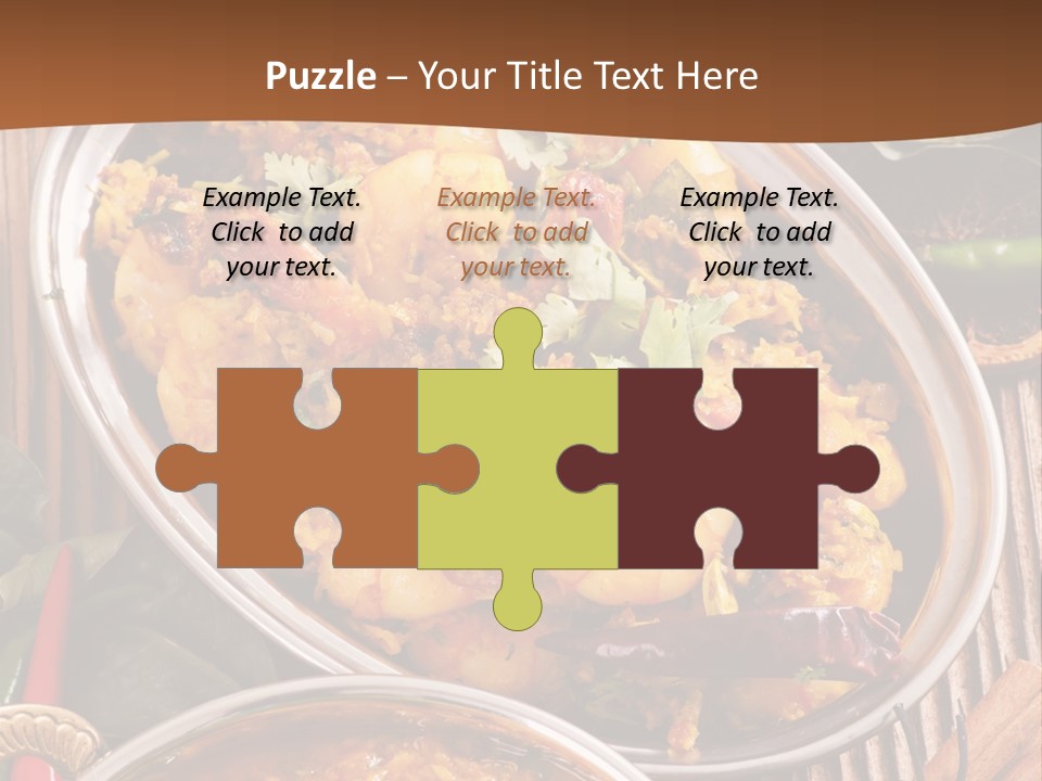 Closeup Korai Orient PowerPoint Template