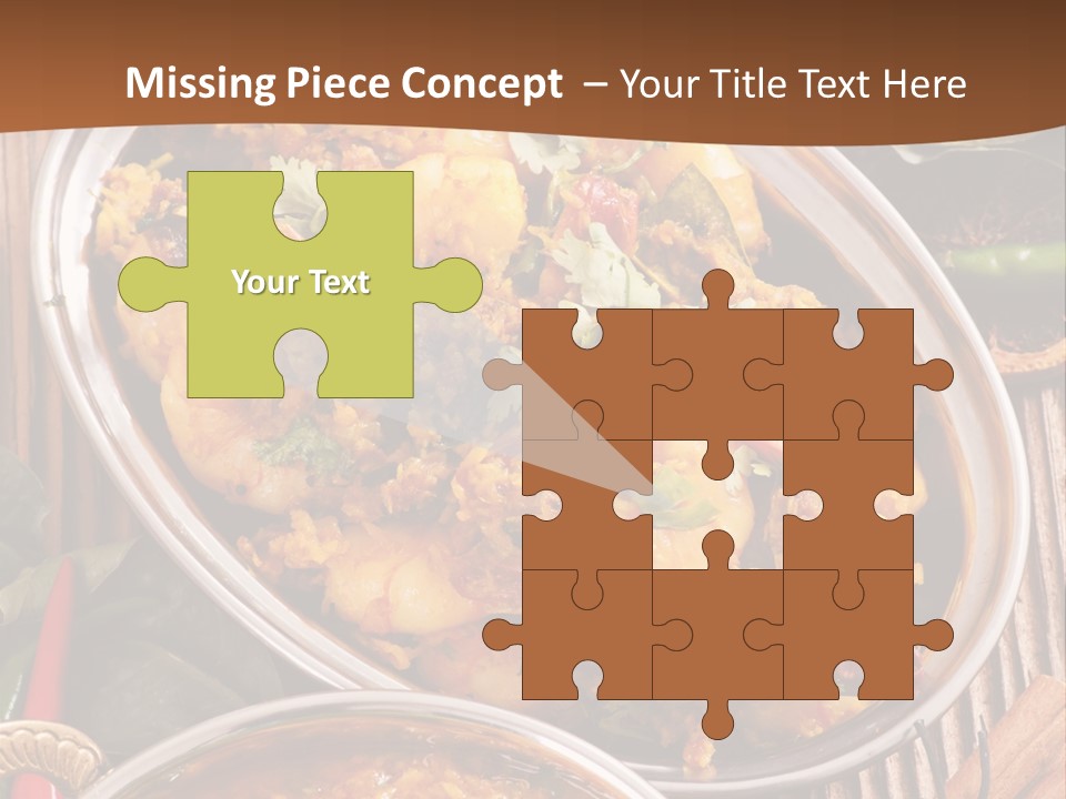 Closeup Korai Orient PowerPoint Template