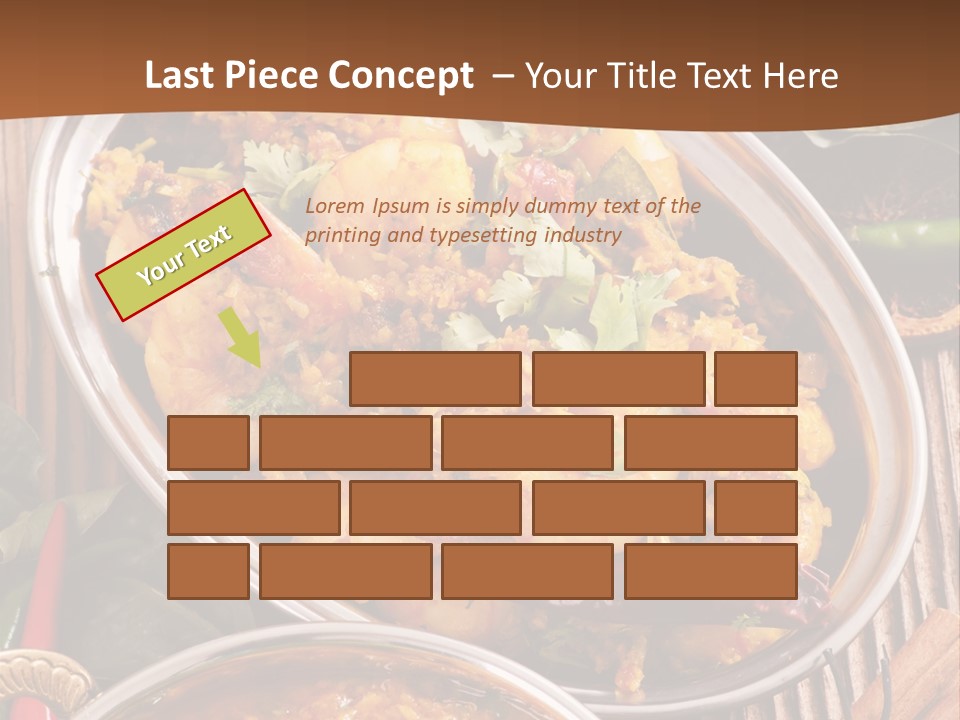 Closeup Korai Orient PowerPoint Template