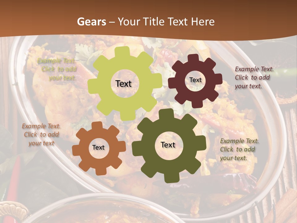 Closeup Korai Orient PowerPoint Template