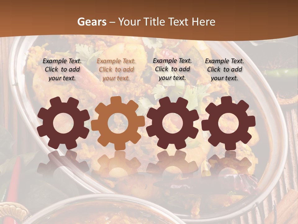 Closeup Korai Orient PowerPoint Template