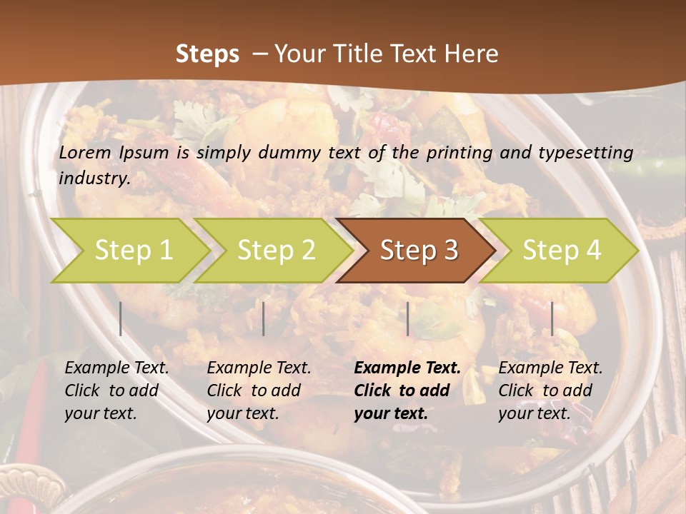 Closeup Korai Orient PowerPoint Template