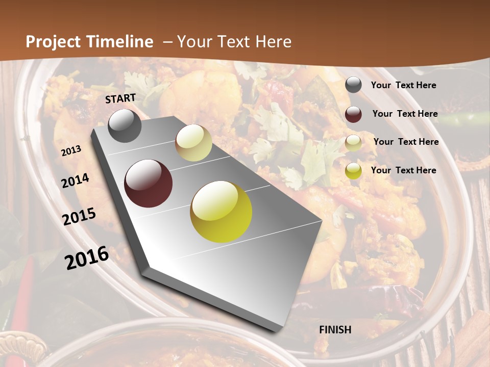 Closeup Korai Orient PowerPoint Template