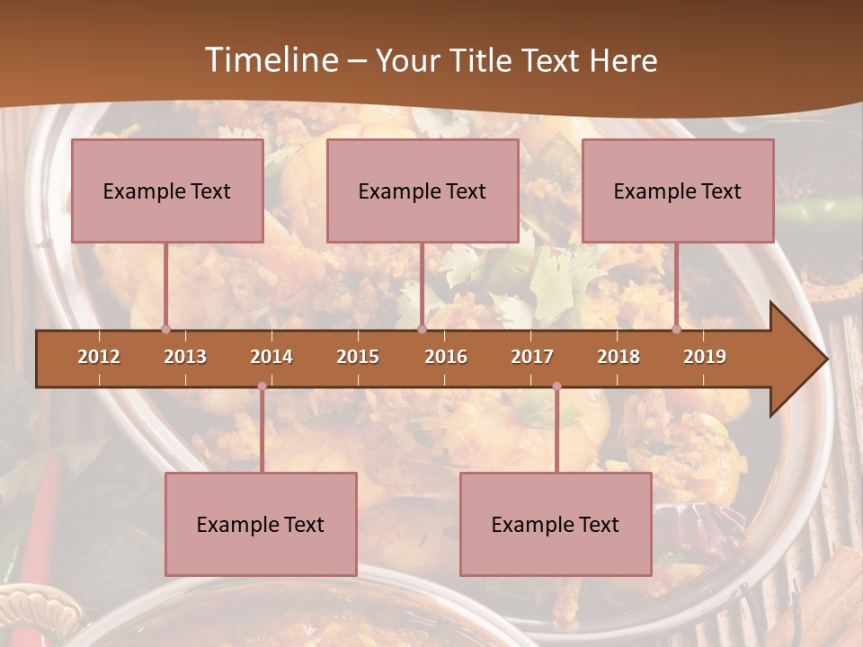 Closeup Korai Orient PowerPoint Template