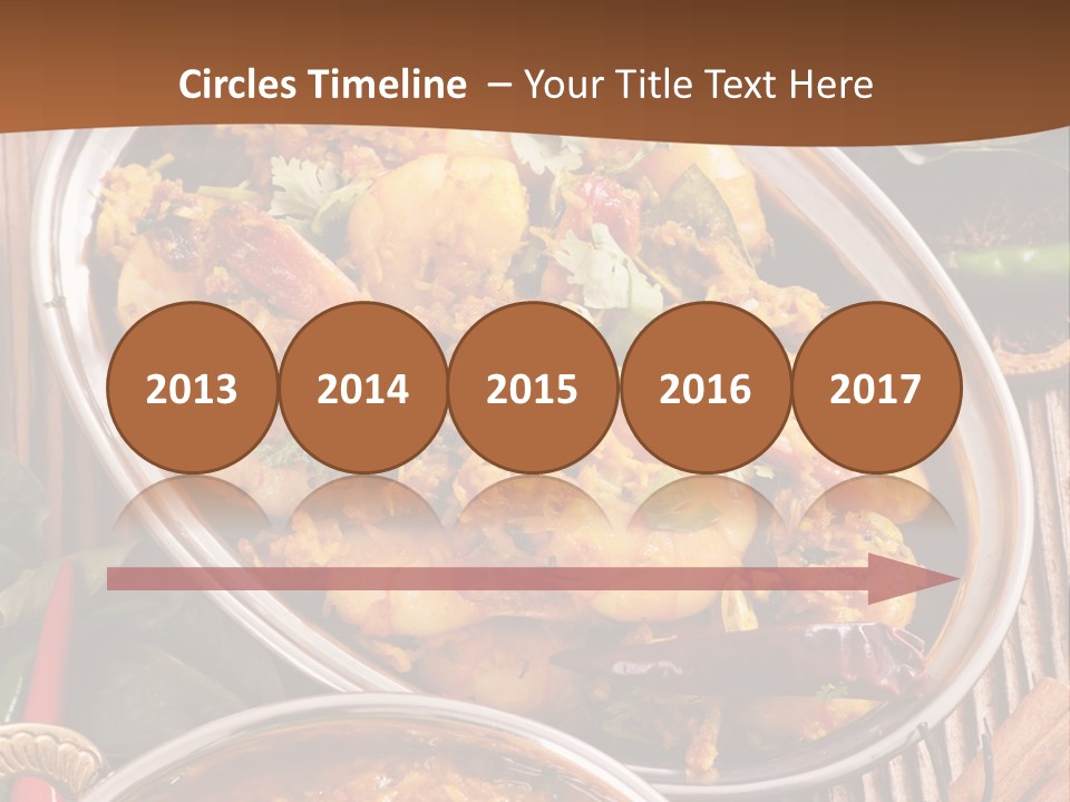 Closeup Korai Orient PowerPoint Template