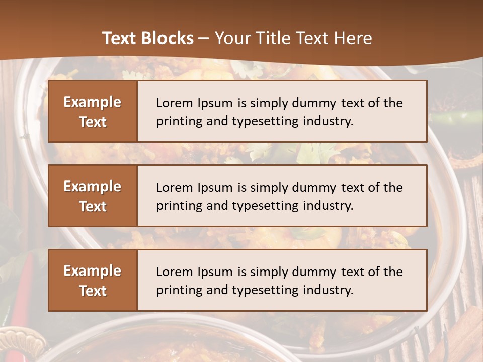 Closeup Korai Orient PowerPoint Template