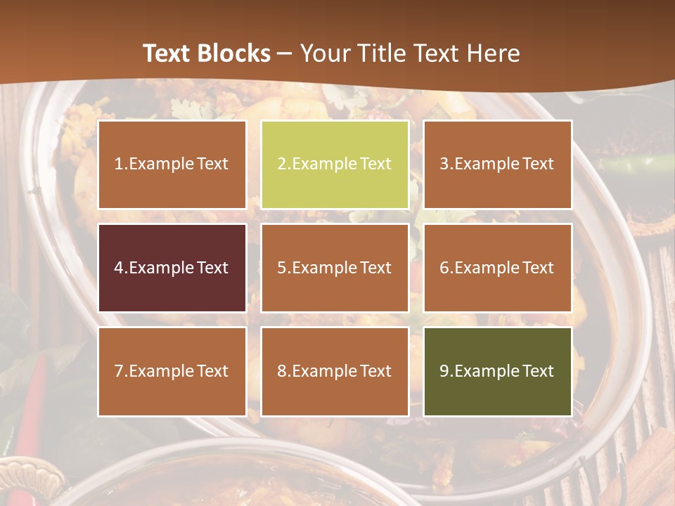 Closeup Korai Orient PowerPoint Template