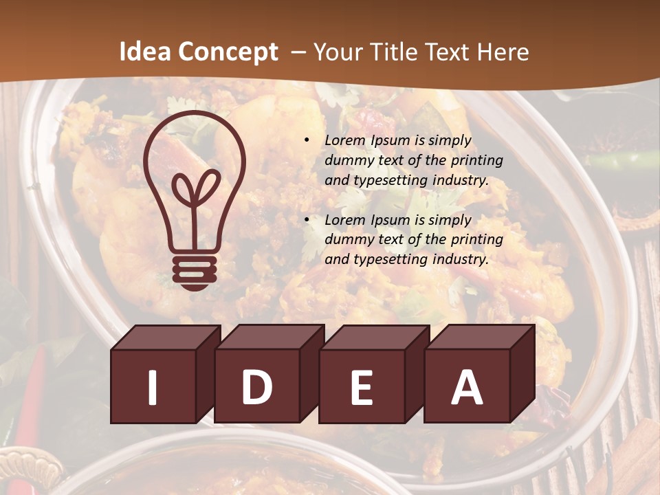 Closeup Korai Orient PowerPoint Template