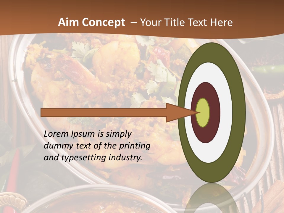 Closeup Korai Orient PowerPoint Template