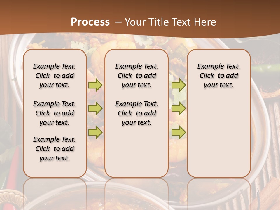 Closeup Korai Orient PowerPoint Template