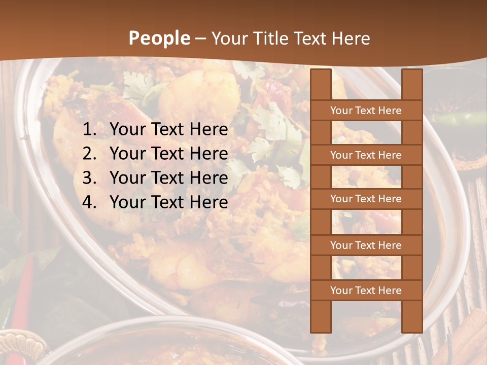 Closeup Korai Orient PowerPoint Template