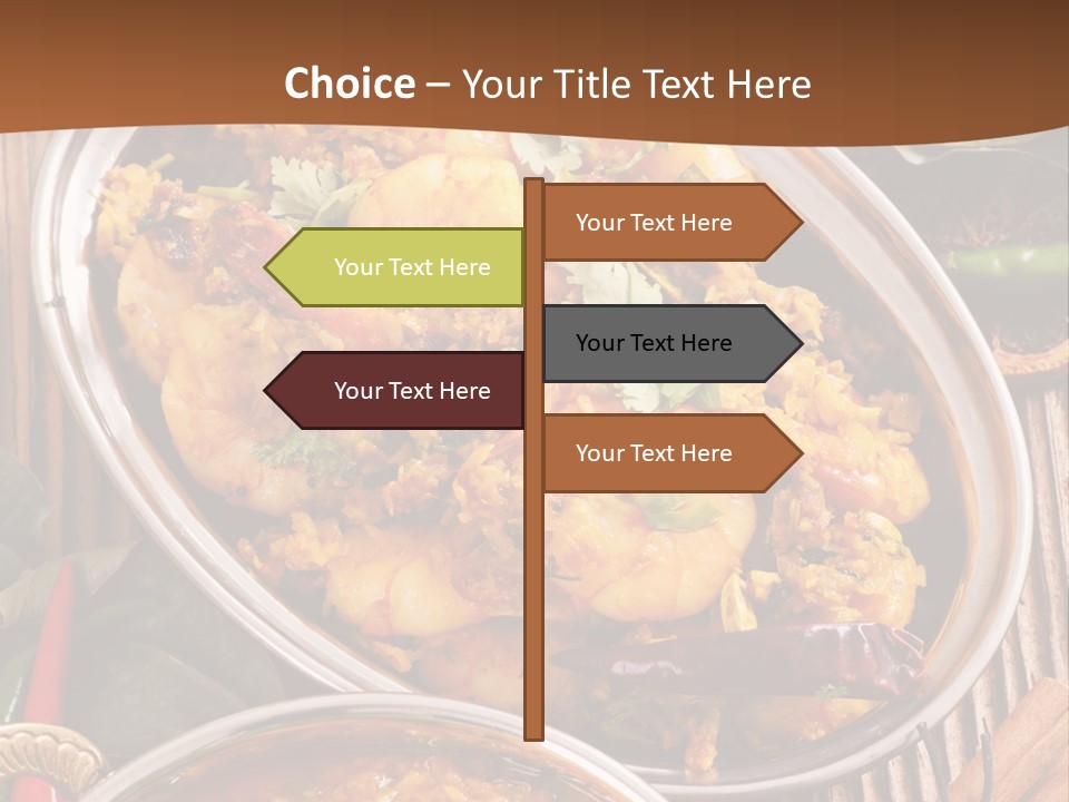 Closeup Korai Orient PowerPoint Template