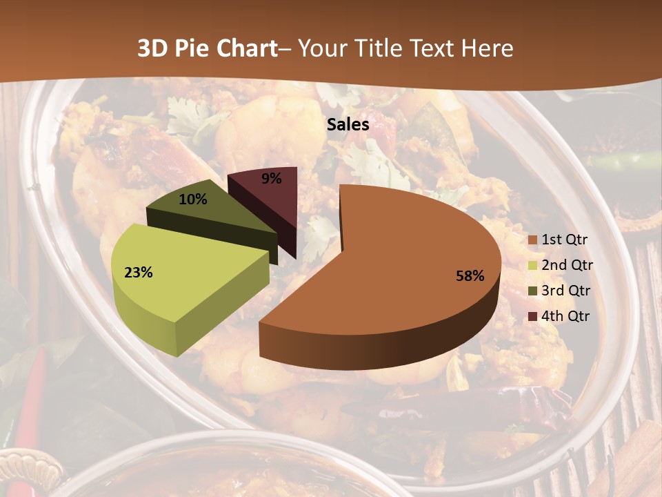 Closeup Korai Orient PowerPoint Template
