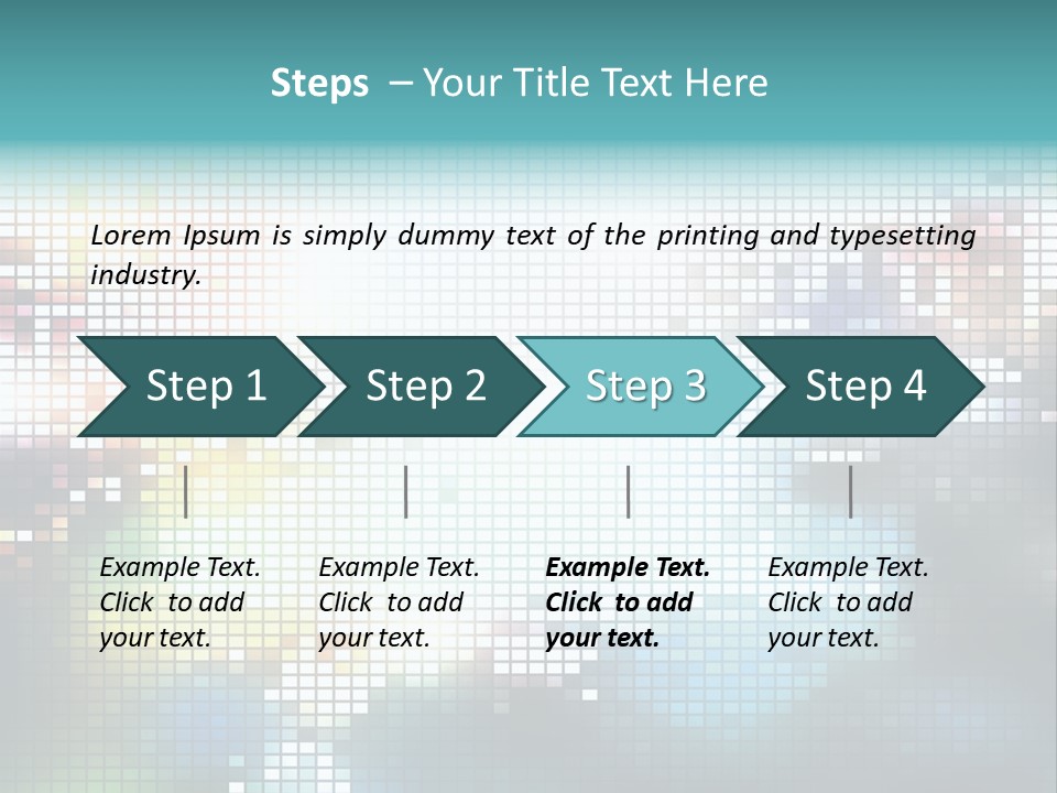 Elegance Soft Blur PowerPoint Template