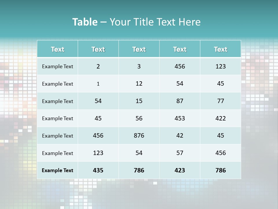 Elegance Soft Blur PowerPoint Template