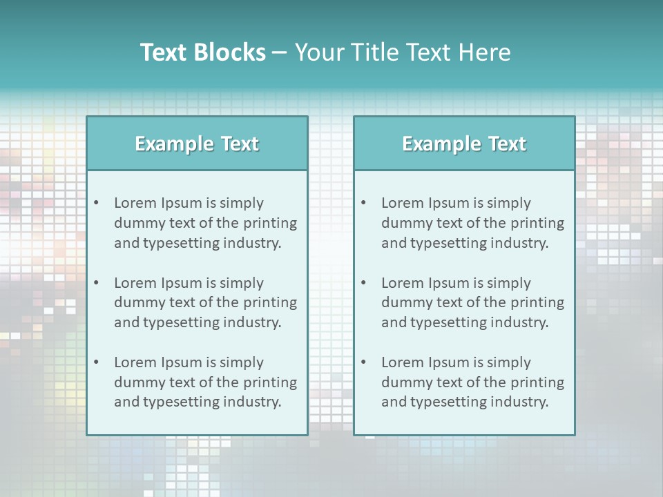 Elegance Soft Blur PowerPoint Template