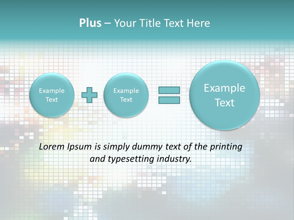 Elegance Soft Blur PowerPoint Template
