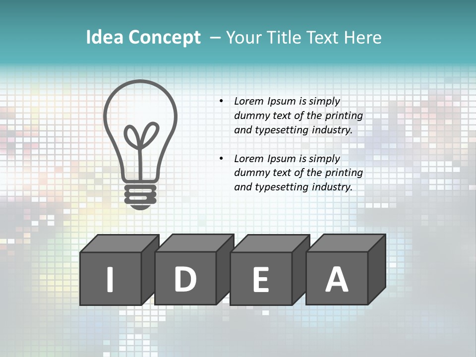 Elegance Soft Blur PowerPoint Template