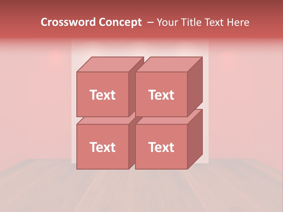 Frame Exhibition Indoor PowerPoint Template