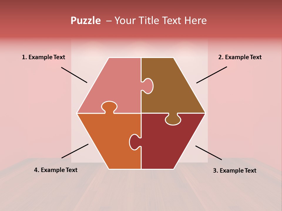 Frame Exhibition Indoor PowerPoint Template