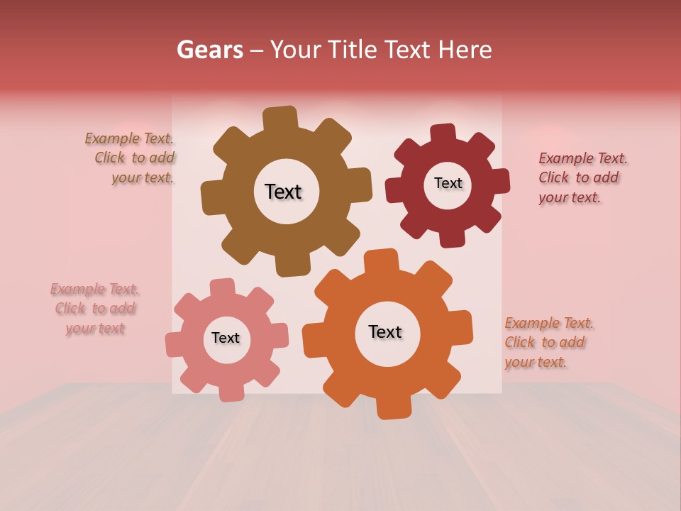 Frame Exhibition Indoor PowerPoint Template