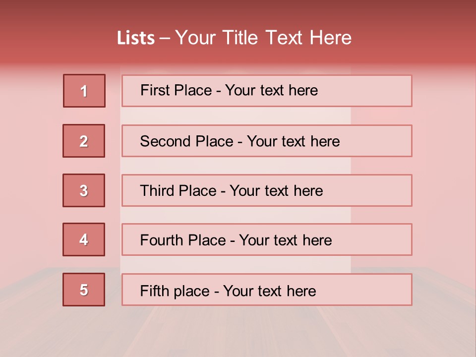 Frame Exhibition Indoor PowerPoint Template